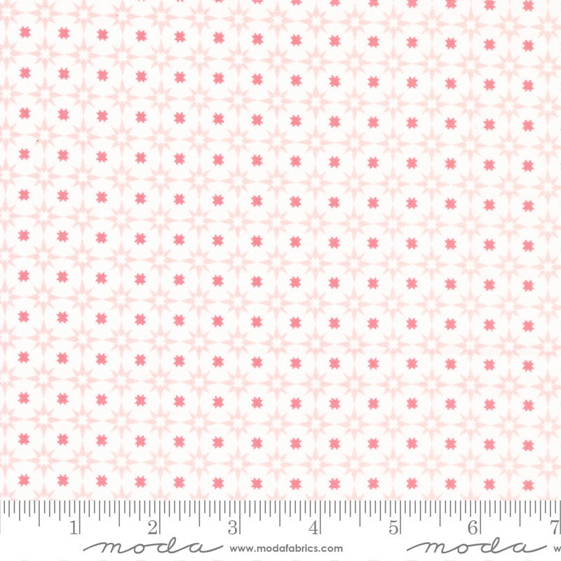 Lovestruck Starlight Tile Blush by Lella Boutique for Moda Fabrics - 5193 11