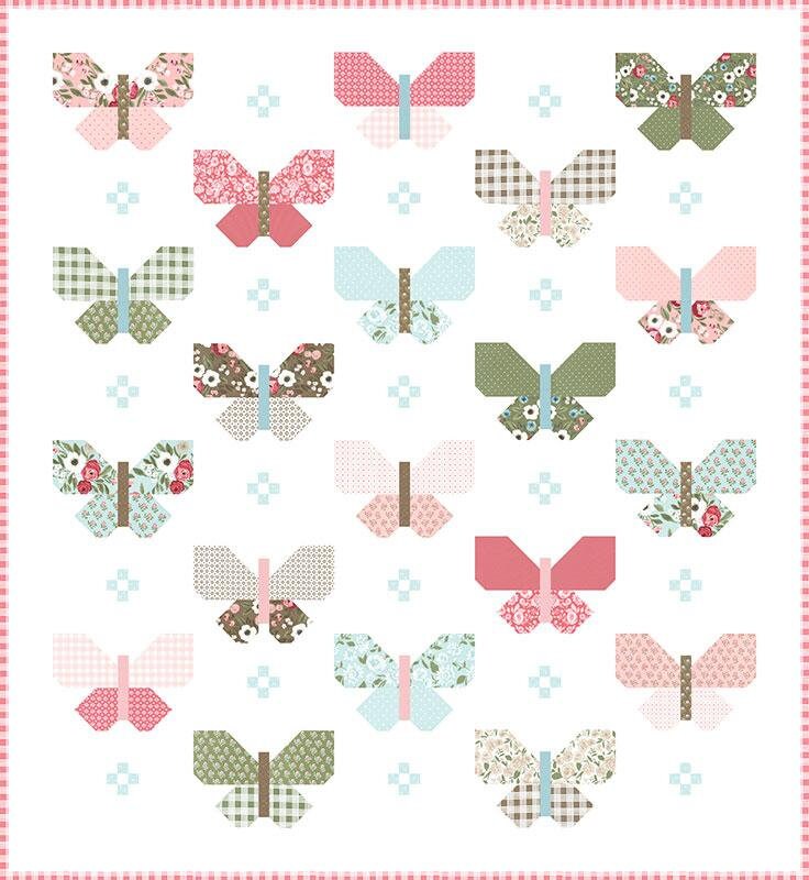 Flutter Patter by Vanessa Goertzen - Manufactured by Lella Boutique for Moda Fabrics - LB 220