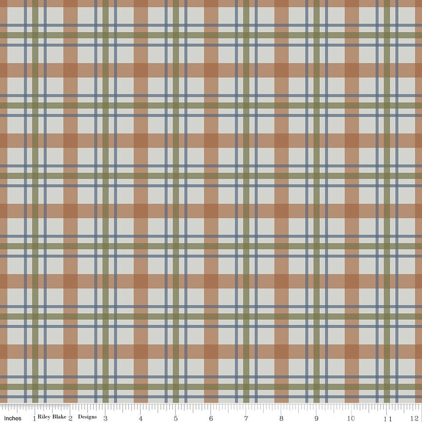 Cretaceous Plaid Gray by Amanda Niederhauser for Riley Blake Designs - C14102-GRAY