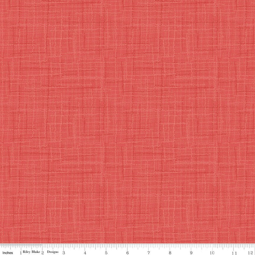 Grasscloth Cottons Coral by Heather Peterson for Riley Blake Designs - C780-CORAL