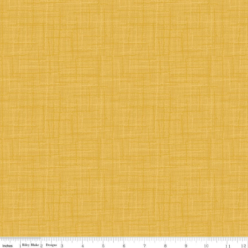 Grasscloth Cottons Yellow by Heather Peterson for Riley Blake Designs - C780-YELLOW