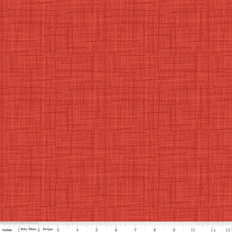 Grasscloth Cottons VERMILION by Heather Peterson for Riley Blake Designs - C780-VERMILION