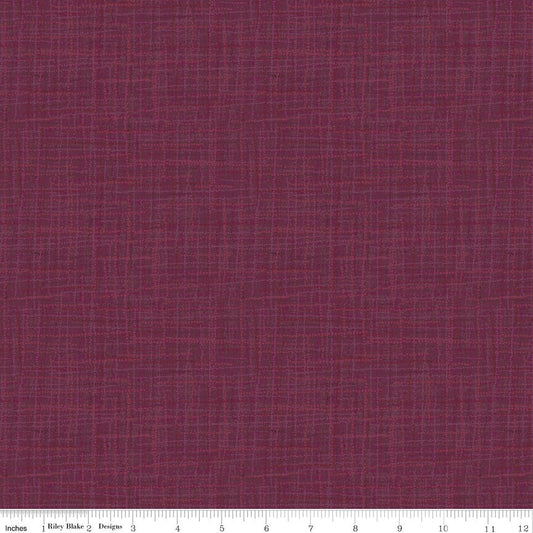 Grasscloth Cottons Plum by Heather Peterson for Riley Blake Designs - C780-PLUM