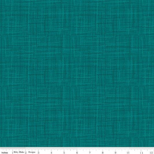 Grasscloth Cottons Dark Teal by Heather Peterson for Riley Blake Designs - C780-DARKTEAL