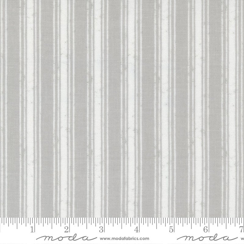 Old Glory Rural Stripes Silver by Lella Boutique for Moda Fabrics - 5205 12