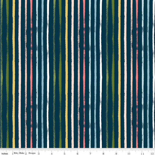 Day In The Life Stripe Oxford by Echo Park Paper Co for Riley Blake Designs - C13664-OXFORD