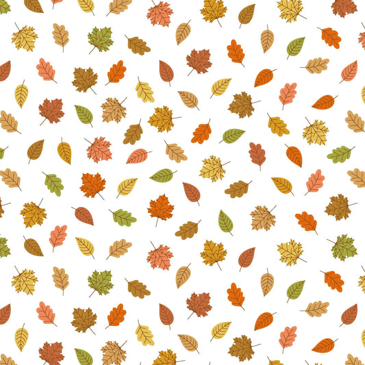Celebration Collection Falling Leaves Brown and Orange by Kim Christopherson of Kimberbell Designs for Maywood Studios - MAS9211-AO