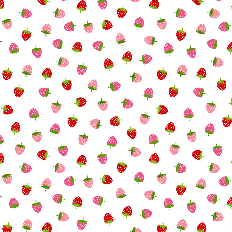 Celebration Collection Strawberries Red and Pink by Kim Christopherson of Kimberbell Designs for Maywood Studios - MAS9208-RP