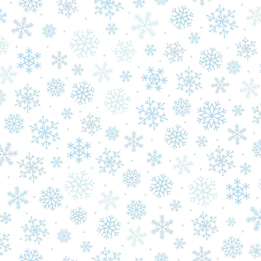Celebration Collection Snowflakes Blue by Kim Christopherson of Kimberbell Designs for Maywood Studios - MAS9213-B