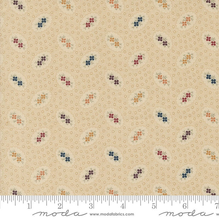 Chickadee Landing Twin Blooms Dots Blenders Dandelion Multi by Kansas Troubles Quilters for Moda Fabrics - 9742 11