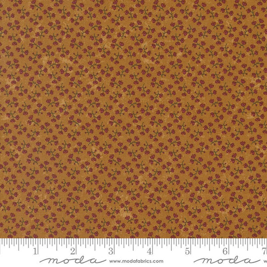 Chickadee Landing Petite Buds Small Floral Ditsy Blender Sunflower by Kansas Troubles Quilters for Moda Fabrics - 9743 12