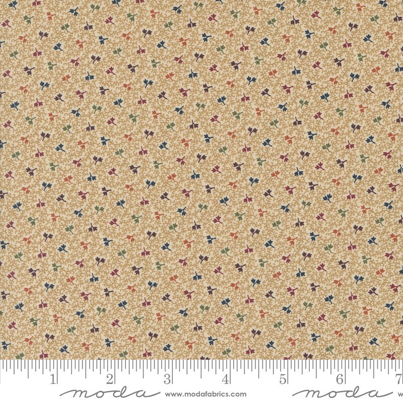 Chickadee Landing Birdseed Blenders Tiny Leaves Dandelion by Kansas Troubles Quilters for Moda Fabrics - 9747 11