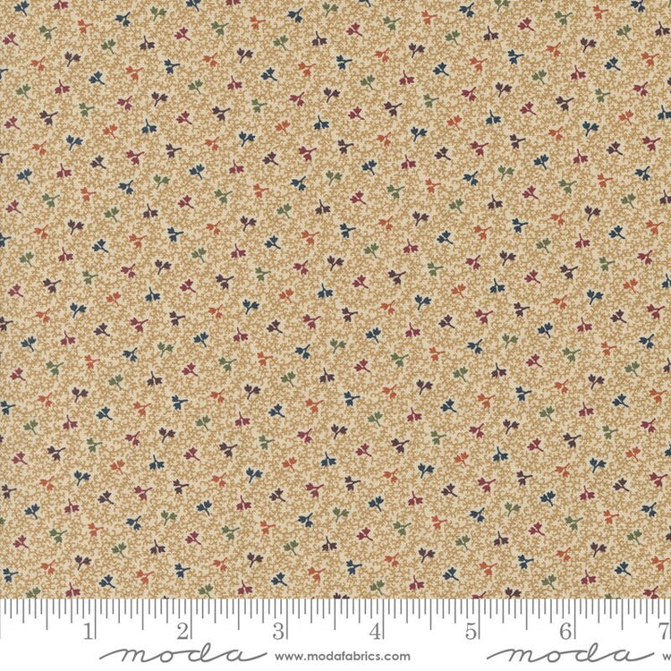 Chickadee Landing Birdseed Blenders Tiny Leaves Dandelion by Kansas Troubles Quilters for Moda Fabrics - 9747 11