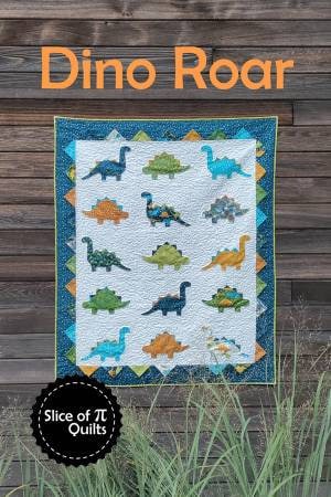 Dino Roar Quilt Kit with Cretaceous Fabric from Riley Blake Designs - Quilt Kit