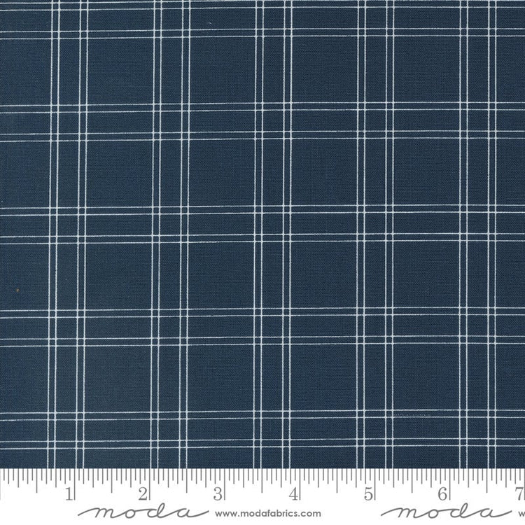 Shoreline Plaid Navy by Camille Roskelley for Moda Fabrics - 55302 14