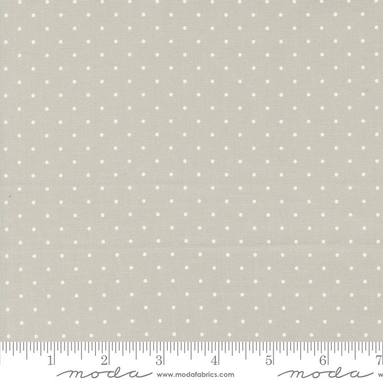 Shoreline Dot Dots Grey by Camille Roskelley for Moda Fabrics - 55307 16