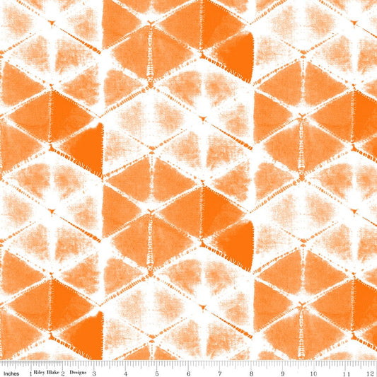 Shibori Orange Splendid by Gabrielle Neil Design for Riley Blake Designs - CD14312-ORANGE