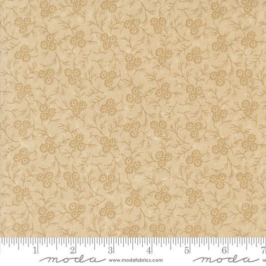 Chickadee Landing Triple Bloom Florals Dandelion by Kansas Troubles Quilters for Moda Fabrics - 9741 21
