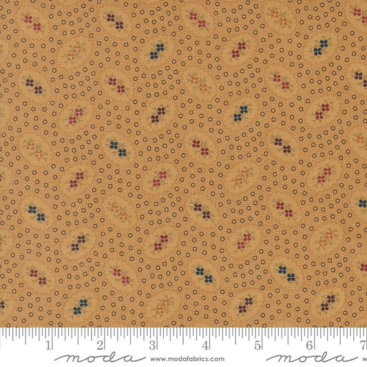 Chickadee Landing Twin Blooms Dots Blenders Sunflower by Kansas Troubles Quilters for Moda Fabrics - 9742 12
