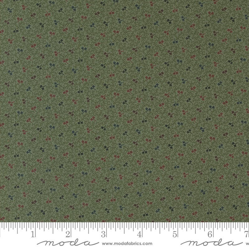 Chickadee Landing Birdseed Blenders Tiny Leaves Leaf by Kansas Troubles Quilters for Moda Fabrics - 9747 15