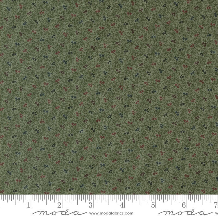 Chickadee Landing Birdseed Blenders Tiny Leaves Leaf by Kansas Troubles Quilters for Moda Fabrics - 9747 15