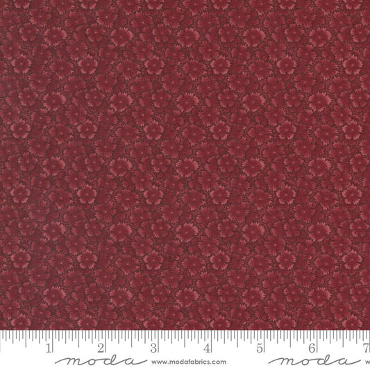 Chickadee Landing Blooms Florals Tonal Poppy by Kansas Troubles Quilters for Moda Fabrics - 9748 13