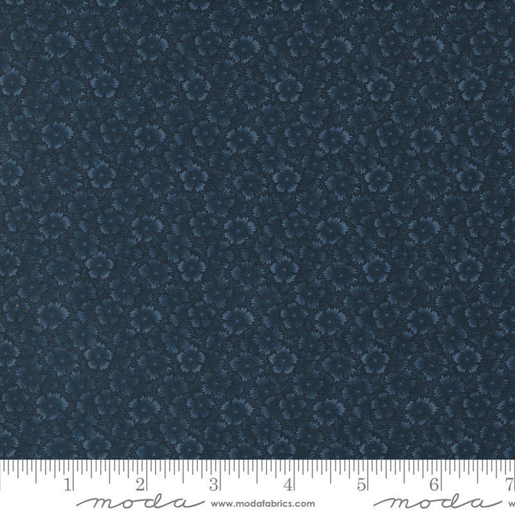 Chickadee Landing Blooms Florals Tonal Bluebell by Kansas Troubles Quilters for Moda Fabrics - 9748 14