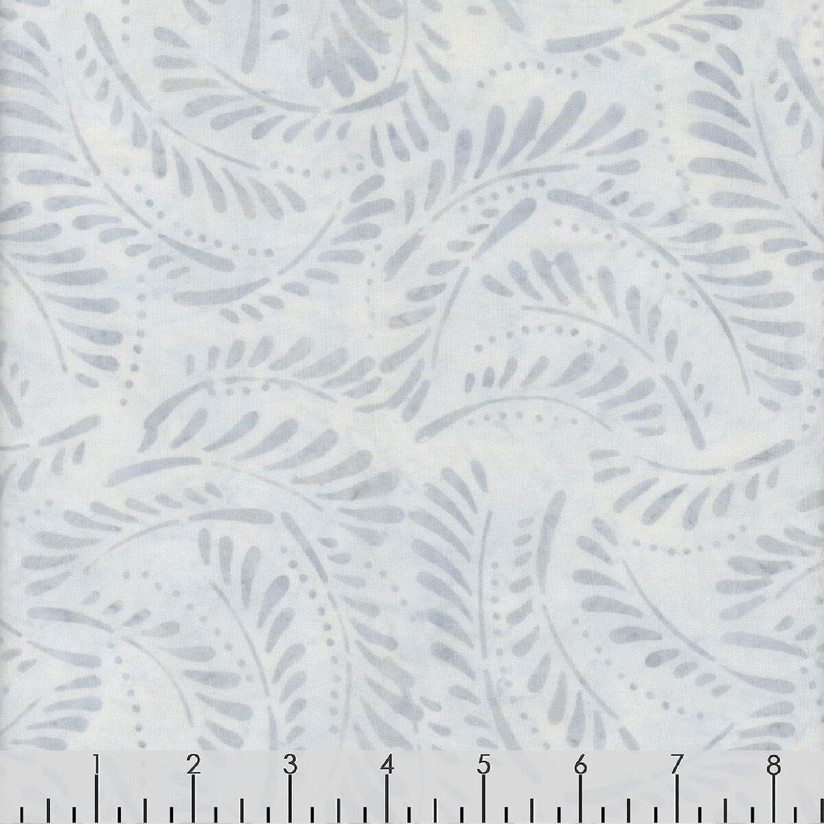 Blue Smoke Batiks Frens Cream/Blue by Wilmington Prints - 1400 22277 149