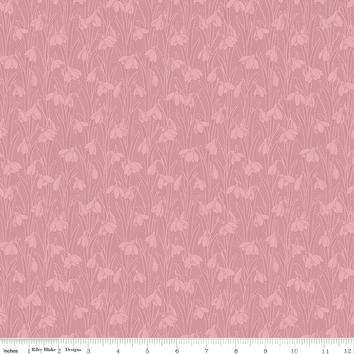 Snowdrop Spot Collection Tea Rose by Liberty Fabrics - 01666875A