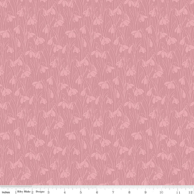 Snowdrop Spot Collection Tea Rose by Liberty Fabrics - 01666875A