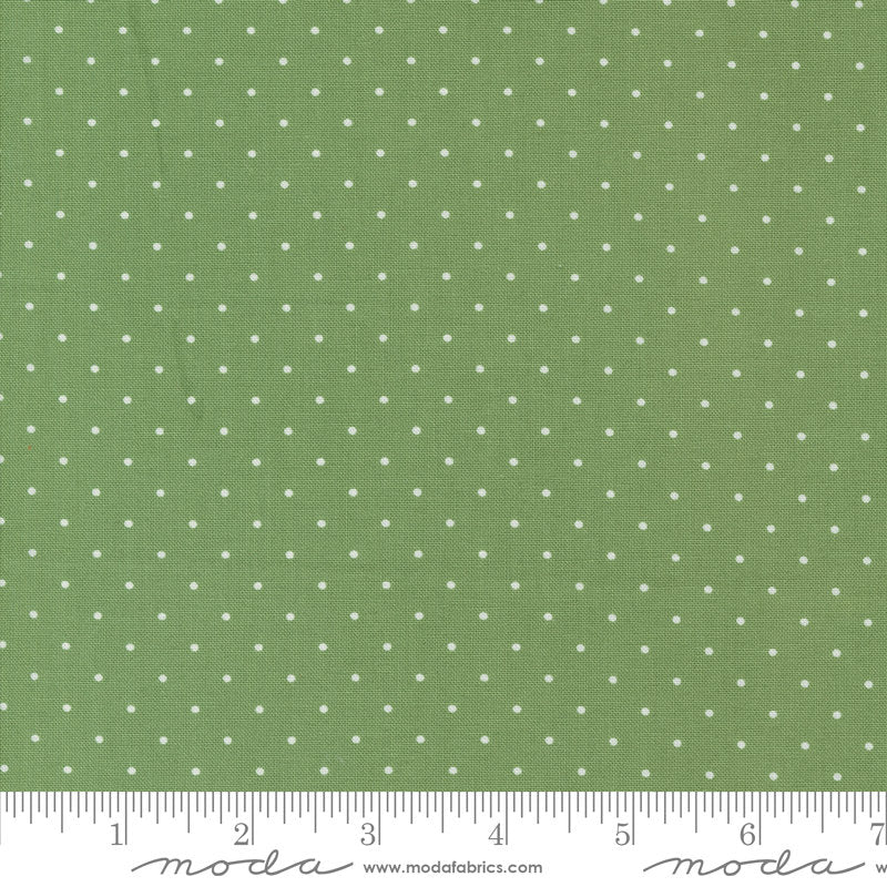 Shoreline Dot Dots Green by Camille Roskelley for Moda Fabrics - 55307 15