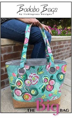 The Big Bag by Natalie Rawlinson of Bodobo Bags - Printed Quilt Pattern